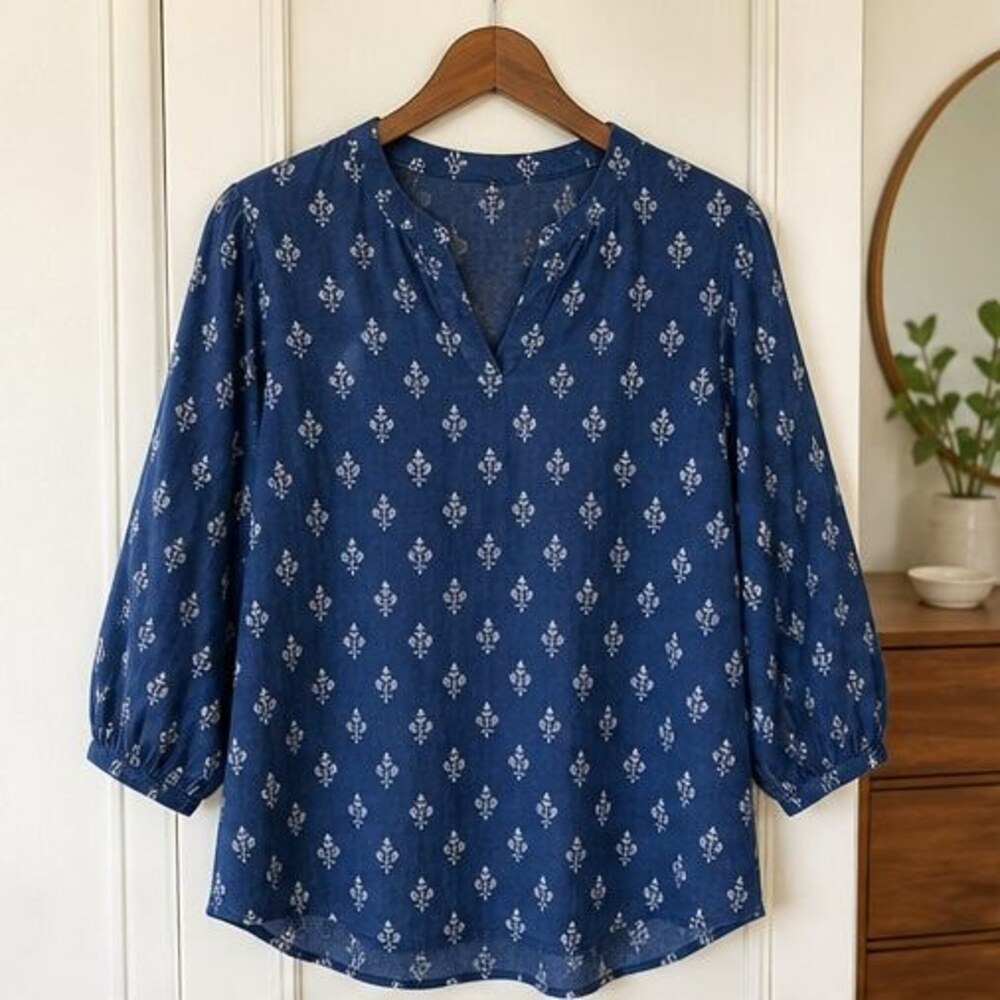 Charcoal Puff Sleeve Top